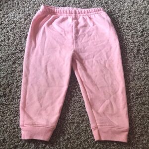 Garanimals Peach Fleece Little Girls Sweat Pants